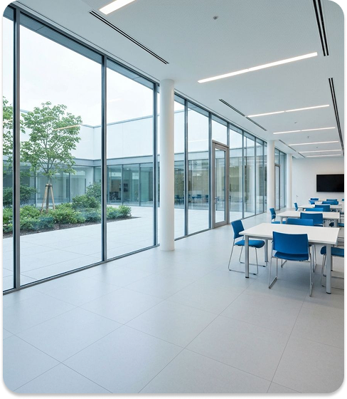 Modern training facility